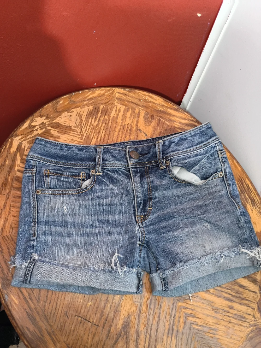 Denim  Shorts - Blue
